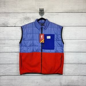 Cotopaxi Men's Trico Hybrid Water-Repellent Puffer Sherpa Vest Size XXL